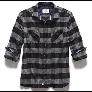 Flag and Anthem plaid flannel shirt